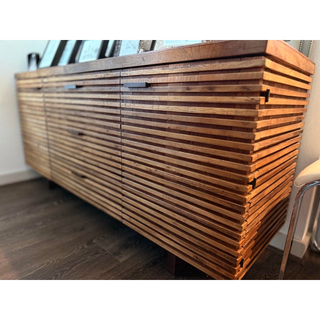 Beautiful Crate & Barrel Paloma II Large Sideboard made from reclaimed wood. It’s in great used condition. It has lots of...