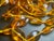 1930s Golden Yellow Amber Bohemian Czech Glass Beaded Necklace For Sale In South Bend - Image 6 of 9