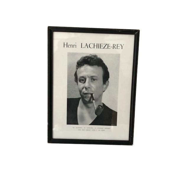 Henri Lachieze-Rey France C.1960’s Printed Photo 10x13 For Sale