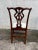 Vintage Chippendale Style Mahogany Carved Dining Chairs. Circa 1950s. - Set of 6 For Sale - Image 10 of 11