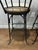 Late 20th Century Late 20th Century Pair Charleston Forge Gray Wrought Iron Arched Swivel Bar Stools For Sale - Image 5 of 12
