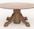 Mid 20th Century American Oak Circular Top Coffee Table For Sale - Image 5 of 8