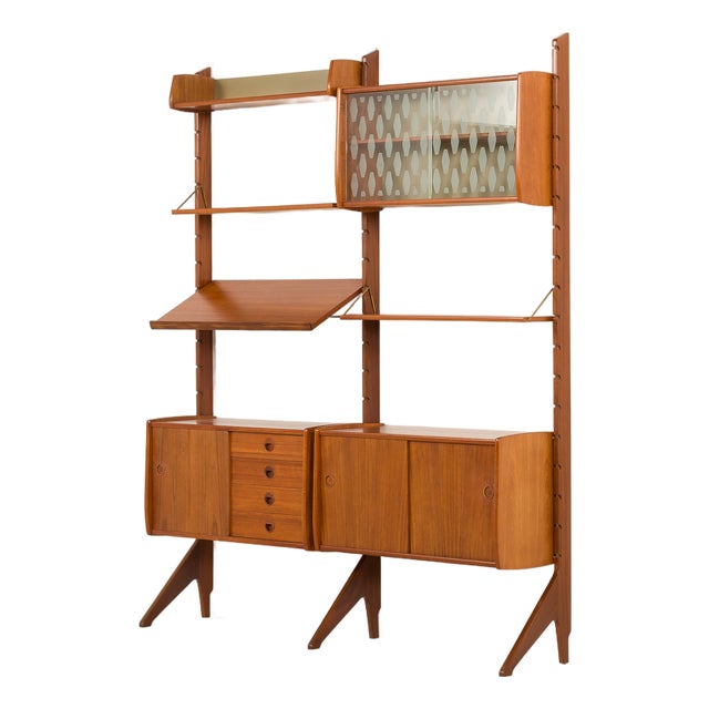 Ergo Freestanding Wall Unit by John Texmon, Norway 1960s For Sale