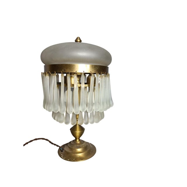 Murano Waterfall Lamp For Sale - Image 5 of 6