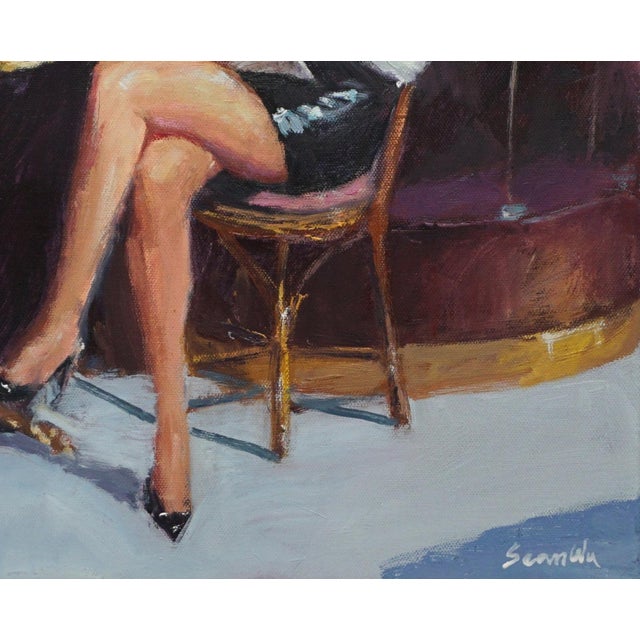 Original Oil Painting of Cityscape For Sale - Image 4 of 5