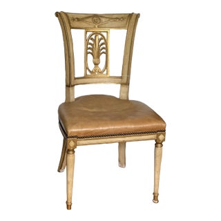 Late 19th Century Neoclassical Side Chair For Sale