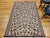 Vintage American Southwestern Rug, Handwoven Wool, Geometric Pattern, Tan & Brown, 5’ X 7’ For Sale - Image 11 of 12