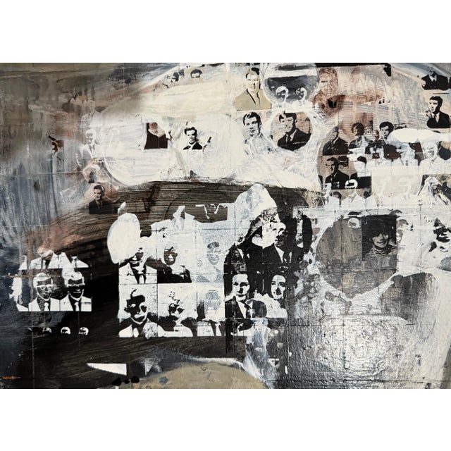 Paint Jack Balas, Large Jack Balas Contemporary Modernist Horse Enamel & Oil Painting Western Art, 1997-1999 For Sale - Image 7 of 10