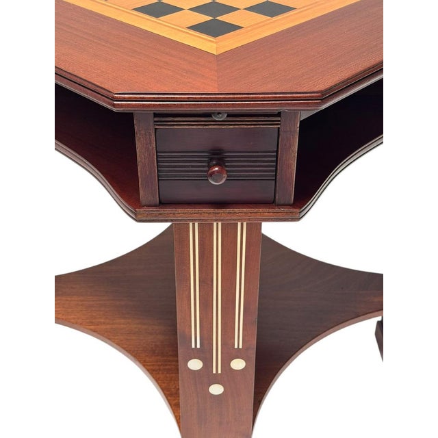 Antique Game Table, 1900s For Sale - Image 5 of 17