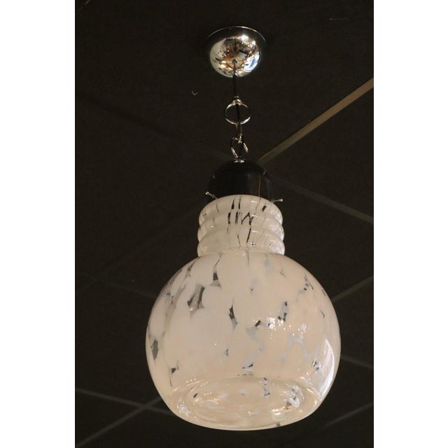 Italian Vintage Ceiling Lamp in Murano Glass, 1970 For Sale - Image 14 of 14