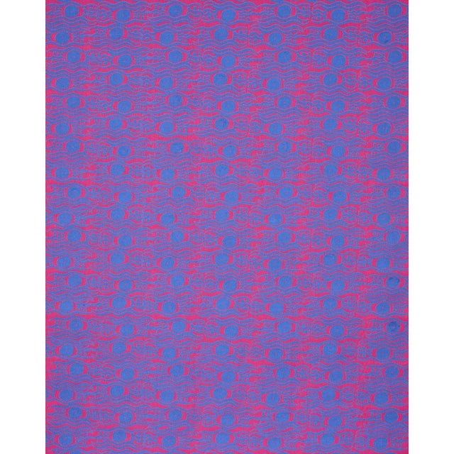 Created in collaboration with Drusus Tabor, Bosphorus Hand-Block started as a spontaneous doodle. The irregular medium-...