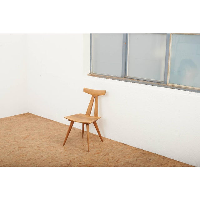 Modern Acacia Chair by Jacob Müller, 1956 For Sale - Image 10 of 12