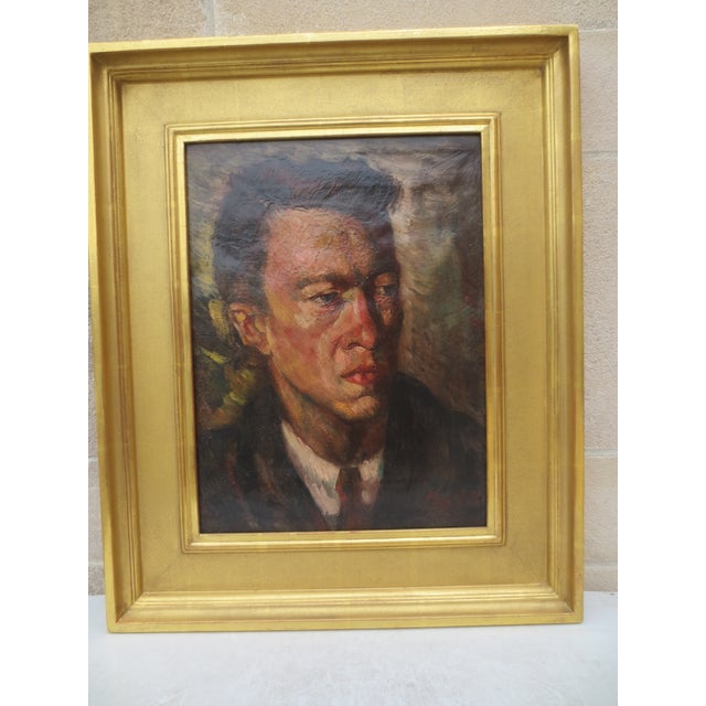 1930s Leon Kelly Portrait of Charles Cogle 1939 For Sale - Image 5 of 8