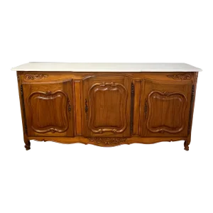 Vintage Country French Buffet Marble Top