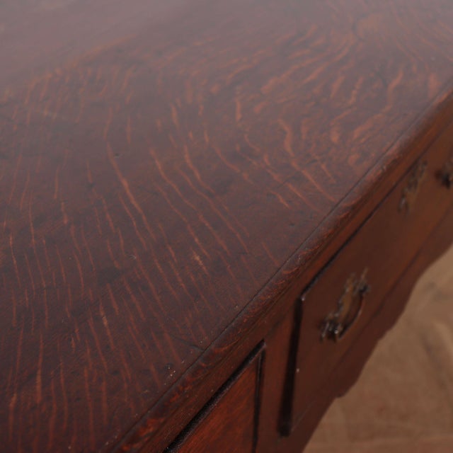 English Oak Dresser Base For Sale - Image 11 of 12