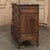 19th Century French Walnut Commode With Rouge Marble Top For Sale - Image 12 of 17