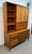 Mid-Century Modern Mid 20th Century Barney Flagg for Drexel Parallel Mid-Century Walnut and Cane Credenza and Hutch For Sale - Image 3 of 14