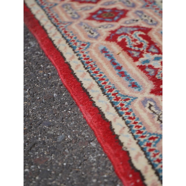 Age: C.1940s Details: Hand Woven Knot Construction Bright & Vibrant Colors Grade 8 Out Of 10 Tight Low Pile Weave Turkish...