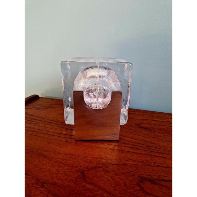 Scandinavian Ice Cube Lamp from Pukeberg, Sweden, 1970s For Sale - Image 14 of 18