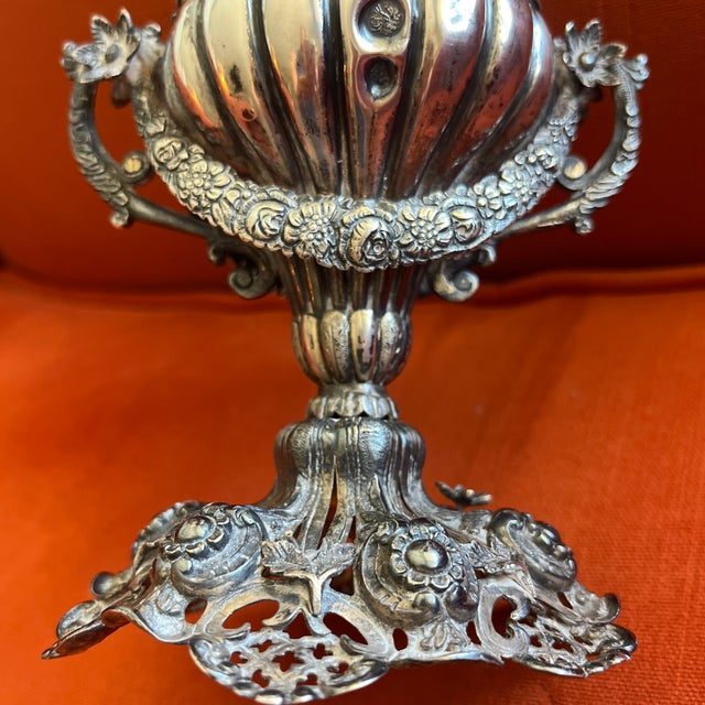 Metal Ottoman Empire Sterling Silver Sugar Shaker For Sale - Image 7 of 12