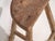 Antique Primitive Stool in Elm, 1900s For Sale - Image 3 of 6