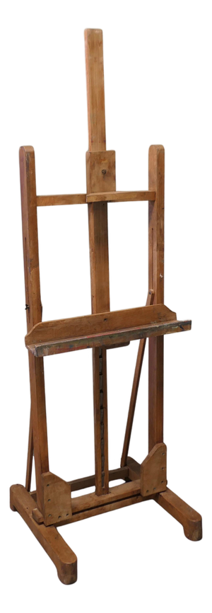 Paint Spattered Adjustable Easel, 1920