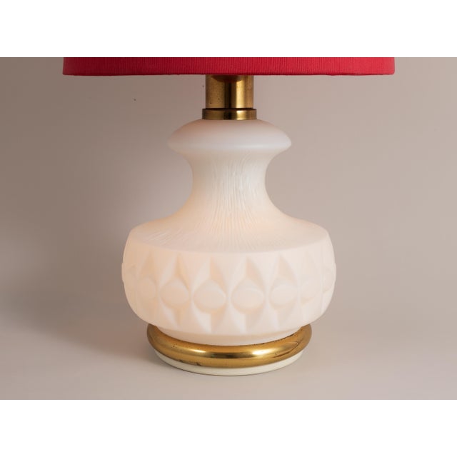 1960s Peill & Putzler Glass Table Lamp With Illuminated Base For Sale - Image 6 of 12