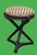 Wood c.2000 Nancy Corzine Carved Hardwood Tripod Base Stool. For Sale - Image 7 of 10