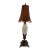 Vintage Lamp Marble & Bronzed Metal, Baroque, Neoclassical, Victorian Style For Sale