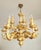 1930s Vintage Florentine Chandelier with Gold Leaf, 1930s For Sale - Image 5 of 18