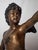 Goldenrod Large Bronze Statue of Cupids Carrying a Torch For Sale - Image 8 of 18