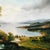 Neoclassical Vintage Grand Scale 19th Century Style Hudson River School Pastoral Oil on Canvas by Humphrey For Sale - Image 3 of 10