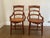 A stunning, structurally solid matching pair of antique solid wood chairs dating from the late Victorian to early...