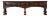 Large 18th Century English Oak Dresser Base, 1780 For Sale