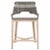 Coastal Tapestry Olefin Fabric Outdoor Counter Stool by Essentials for Living For Sale - Image 3 of 6