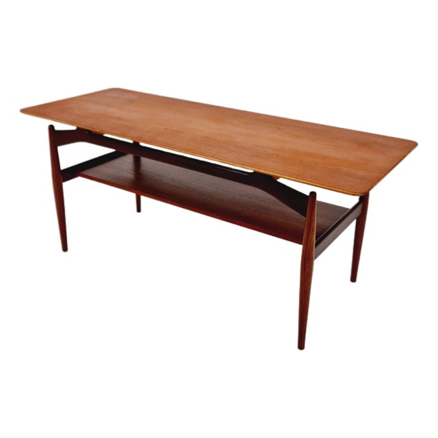 Danish Teak Coffee Table, 1960s For Sale