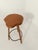 Vintage Bar Stool in Walnut and Hammered Iron, 1970s For Sale - Image 9 of 18