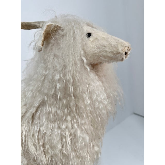 Sheep Sculpture, Handcrafted by New Mexico Artist Ray Growler For Sale - Image 14 of 14