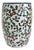 Vintage Chinese Hand-Painted Botanical Fruit & Vine Ceramic Garden Stool For Sale