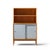 Paul McCobb for Planner Group Mid Century Sliding Door Credenza with Hutch The credenza measures: 36 wide x 18.25 deep x...