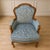 Late 20th Century Vintage French Style Velvet Chair (2 Available) For Sale - Image 5 of 5