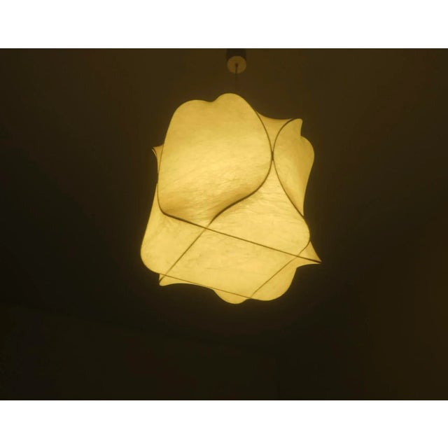 Achille Castiglioni Cocoon Pendant Light by Achille Castiglioni, 1960s For Sale - Image 4 of 9