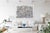 White Rearranging Form - Large Original Contemporary Abstract Painting on Canvas by Harrison Gilman For Sale - Image 8 of 9