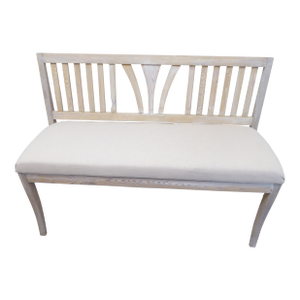 Antique Scandinavian Pine Bench