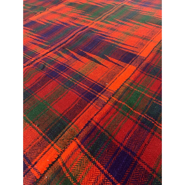 Antique Mooj Textile – Kurdish Wool Weaving Tradition For Sale - Image 11 of 12