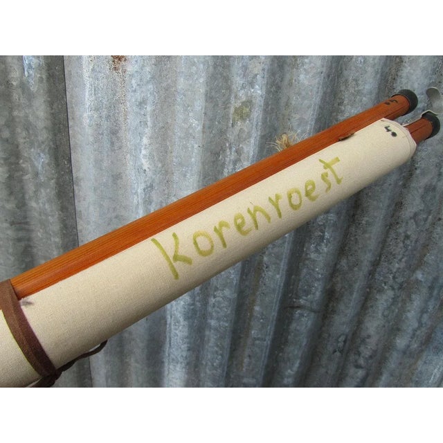 Blue Vintage Botanical School Wall Chart by Jung, Koch, & Quentell for Hagemann For Sale - Image 8 of 9