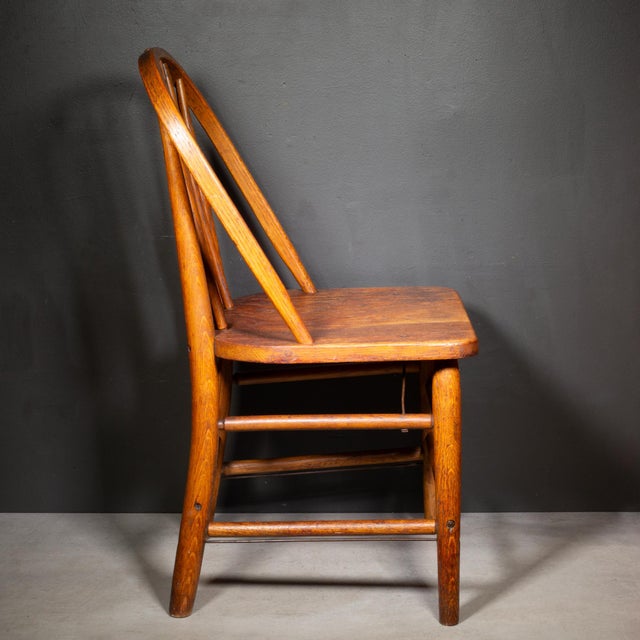 Marietta Chair Co. World War 2 Usmd Military Wooden Chair c.1944 For Sale - Image 4 of 7