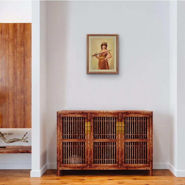 Charles Bellay, Salome with Bloodied Sword, 1860s, Watercolor on Paper, Framed For Sale - Image 14 of 18