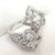 Early 21st Century Louis Vuitton LV Monogram Signature Diamond Fusion White Gold Ring, Size 5.75 For Sale - Image 5 of 12