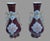 Pair Antique 19” Hand Painted Gilt Decorated Old Pair Porcelain Portrait Handled Vases For Sale - Image 11 of 11